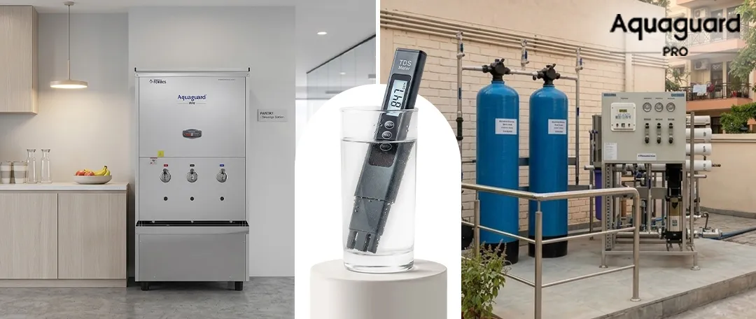 High TDS Water in Indian Cities: Which Commercial Water Purifier Technology is Right for You?