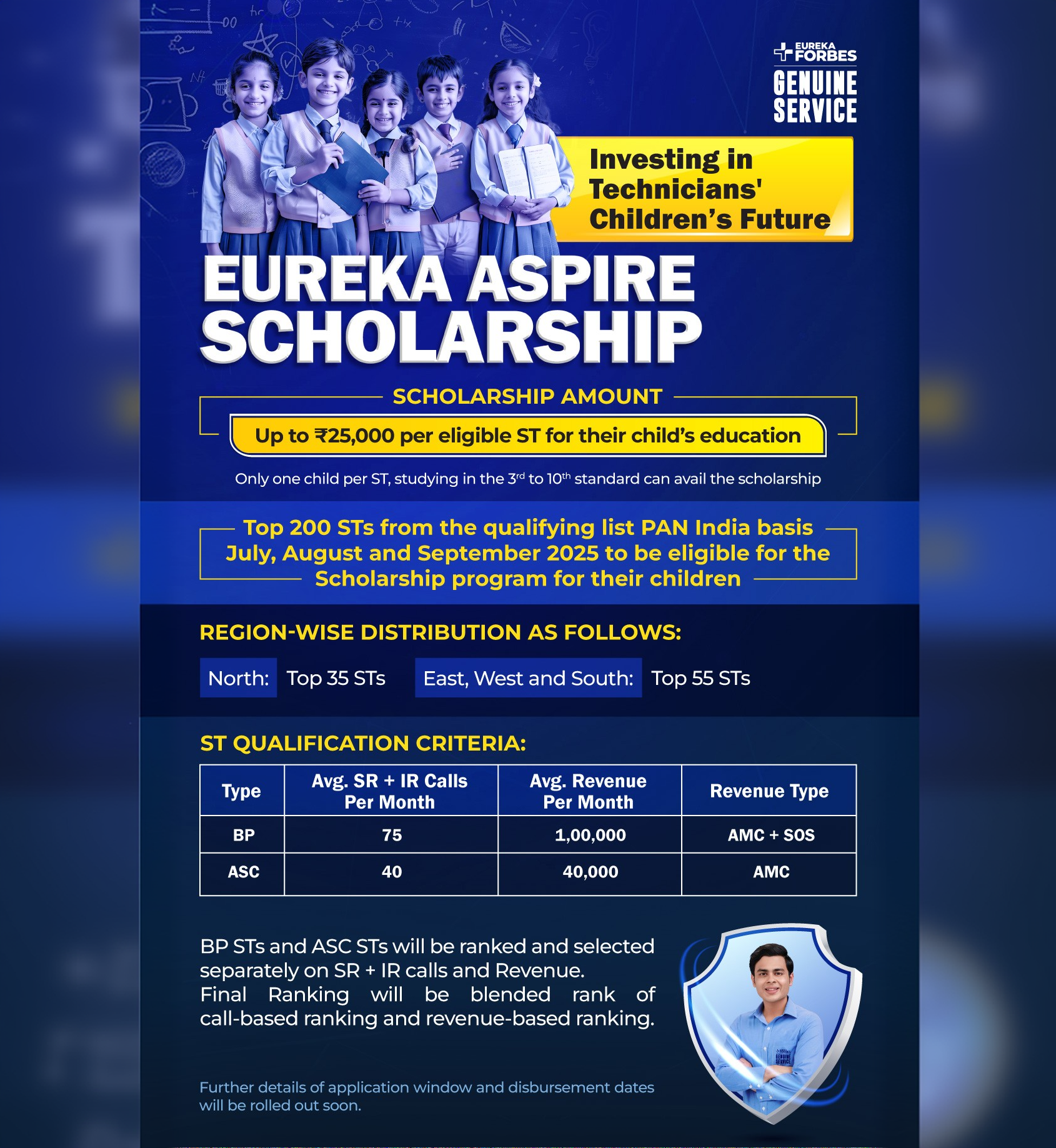 Aspire scholarship programme banner