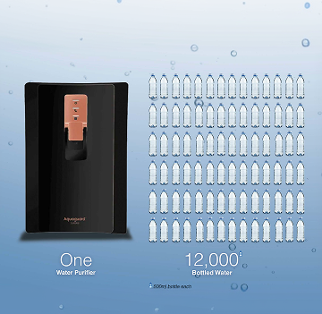 Eureka Forbes water purifier replaces 12,000 bottles