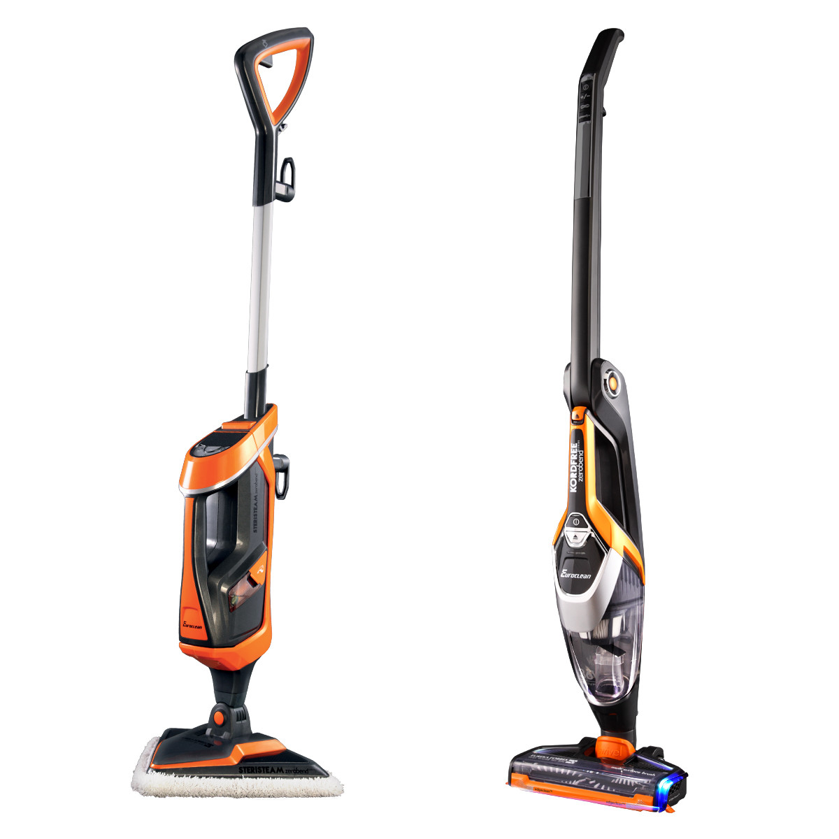 Euroclean Kordfree Steristeam Vacuum Cleaners