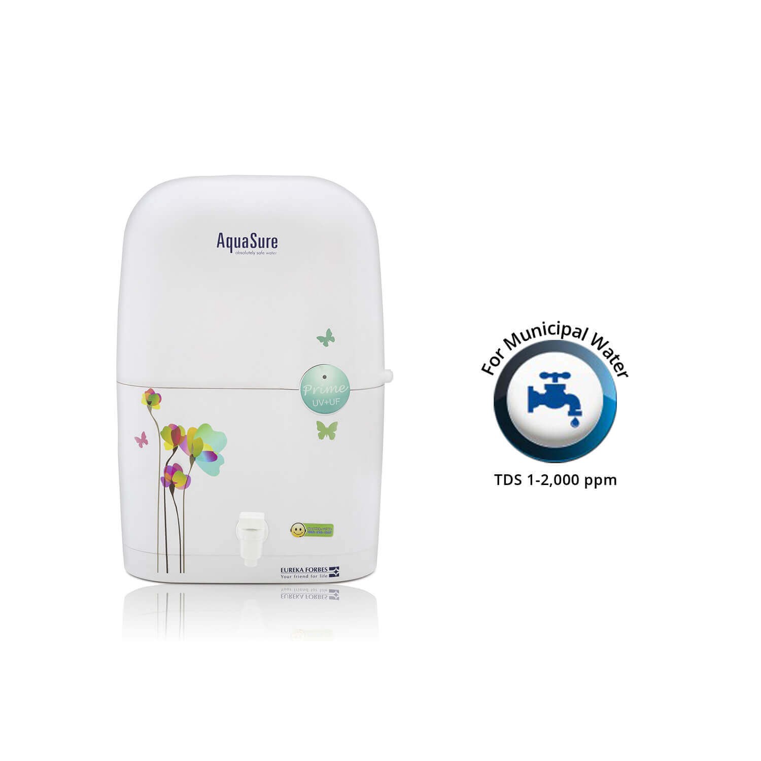 Prime Water Purifier Aquasure UV+UF Purifier Water Prime UV+UF Aquasure
