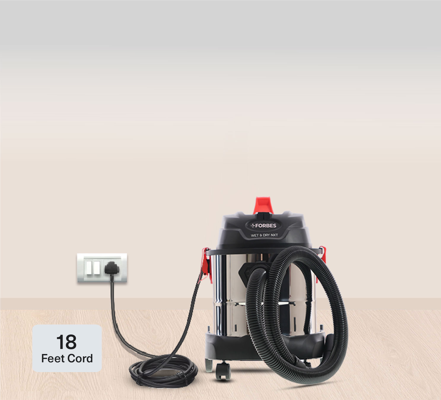 Eureka Forbes 1380 Watts Wet & Dry Vacuum Cleaner